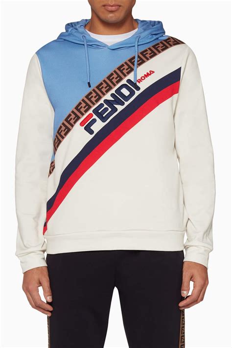 fendi fila sweatshirt|fendi ready to wear sweatshirt.